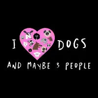 I love dogs - design