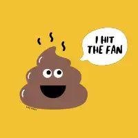 Shit hits the fan - design