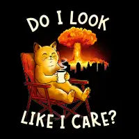 Do I Look Like I Care? - design