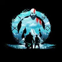 Kratos Landscape T-Shirt - design
