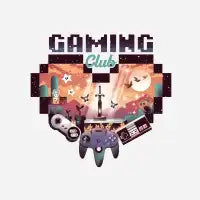 Retro Gaming Club - design