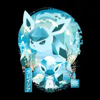 Ukiyo e Ice Type Monster T-Shirt - design