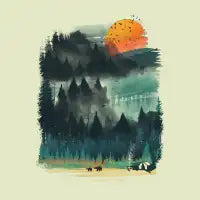 Wilderness Camp - design