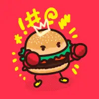 Fighting Burger - design