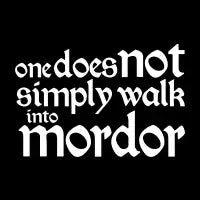 One does not simply - design