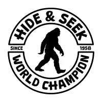Sasquatch hide and seek - design