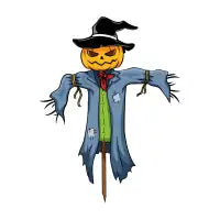 Spooky Scarecrow - design