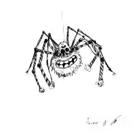 Happy spider - design