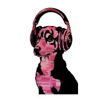 DJ Dachshund - design