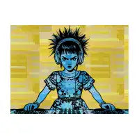 She Plays At Parties - design