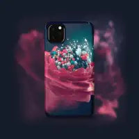Flowers in space - design