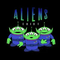 Aliens Exist - design