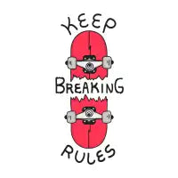 Keep Breaking Rules - design