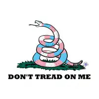 DON’T TREAD ON TRANS RIGHTS - design