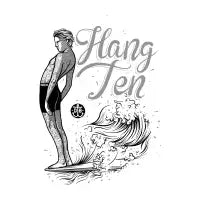 - HANG TEN - - design