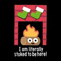 Fired Up for Christmas - design
