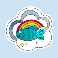 Fish upon the sky - design