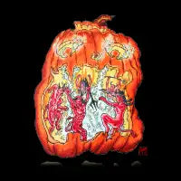 Dancing Devils' Jack O Lantern - design