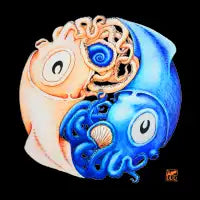 Yin Yang Squid - design