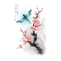 Ink Dragonfly - design