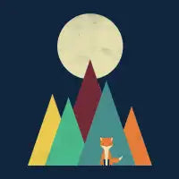 Red fox - design