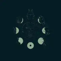 scarab moon (dark) - design