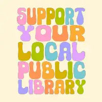 Support your local Public Library - design