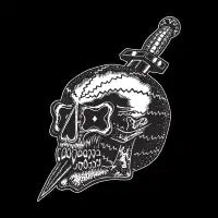 Impaled Dead Head - design
