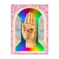 All seeing hand - design