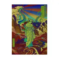 She walks softly (psychedelic 1) - design