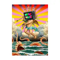 TV Angel trippin - design