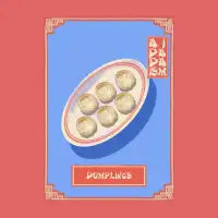 CNY 2026: Dumplings - design