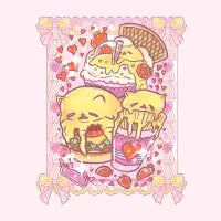 Custard Cat Set Meal - design