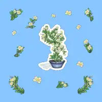 Good Luck Blooms - Sticker Sheet - design