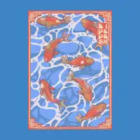 Red Koi Prosperity - design