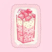 Strawberry And Cream Yogurt - design