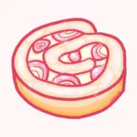 Strawberry Shortcake Roll - design
