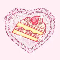 Strawberry Shortcake Slice - design
