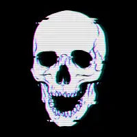 Glitch Skull - design