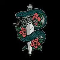 Snake & Dagger II - design
