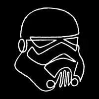 Minimalist Stormtrooper - design