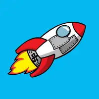 Rocket Man Logo - design