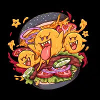 Cheese Boo-rger - design