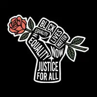 Rise for Equality and Justice - design