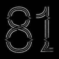 Number 81 (eighty-one) - design