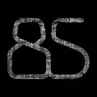 Number 85 (eighty-five) - design