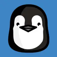 Happy little penguin - design