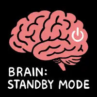 Brain on Standby T-Shirt - design