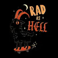Rad As Hell - design
