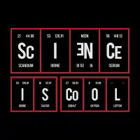 Science Is Cool - Periodic Table of Elements - design